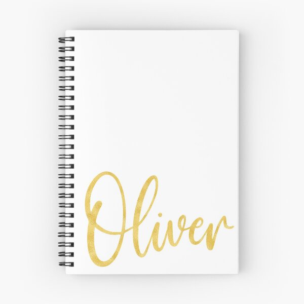 Item preview, Oliver Gold Metallic Name designed and sold by Amy Olsen.