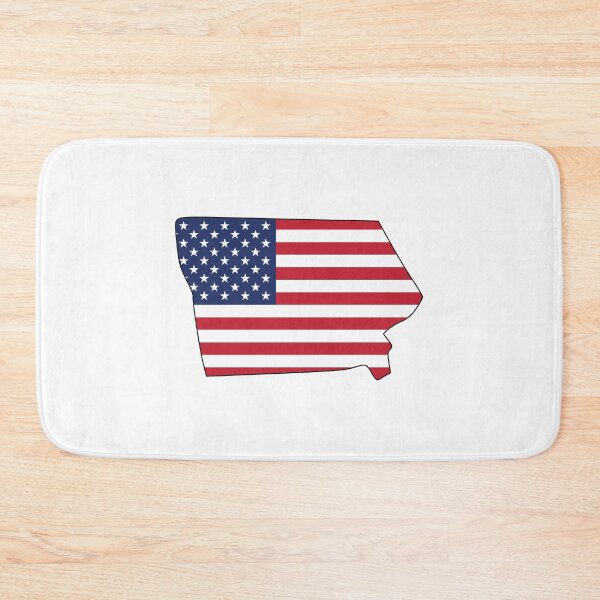 Item preview, American Flag Iowa designed and sold by OlivDesignsCo.