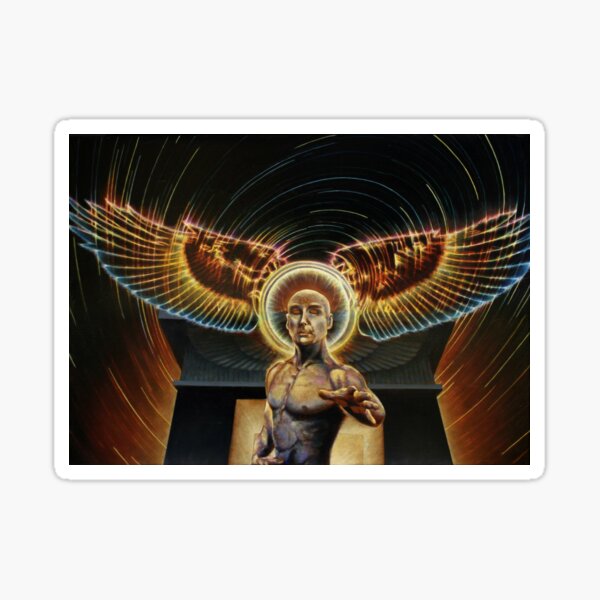 At the Silent Gates of Memory Sticker
