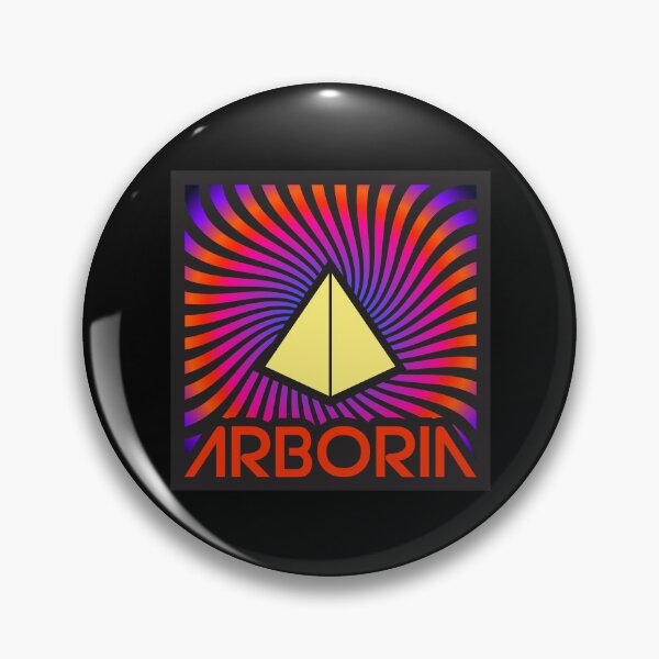Item preview, Arboria Pyramid Colorful Waves designed and sold by muskitt.
