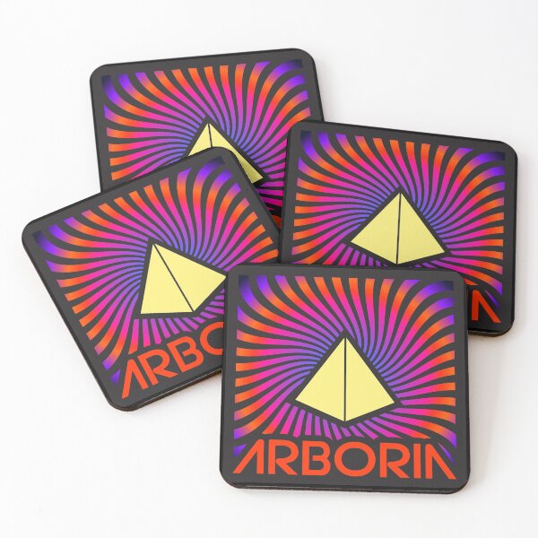 Item preview, Arboria Pyramid Colorful Waves designed and sold by muskitt.