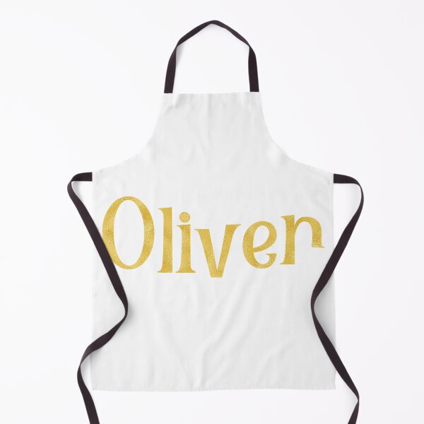 Item preview, Oliver Gold Metallic Name designed and sold by Amy Olsen.