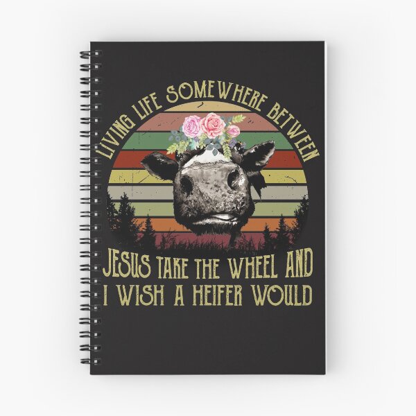 Item preview, Heifer Jesus Take The Wheel I Wish A Heifer Would designed and sold by RiseAlex.