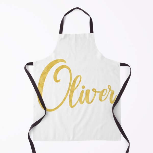 Item preview, Oliver Gold Metallic Name designed and sold by Amy Olsen.
