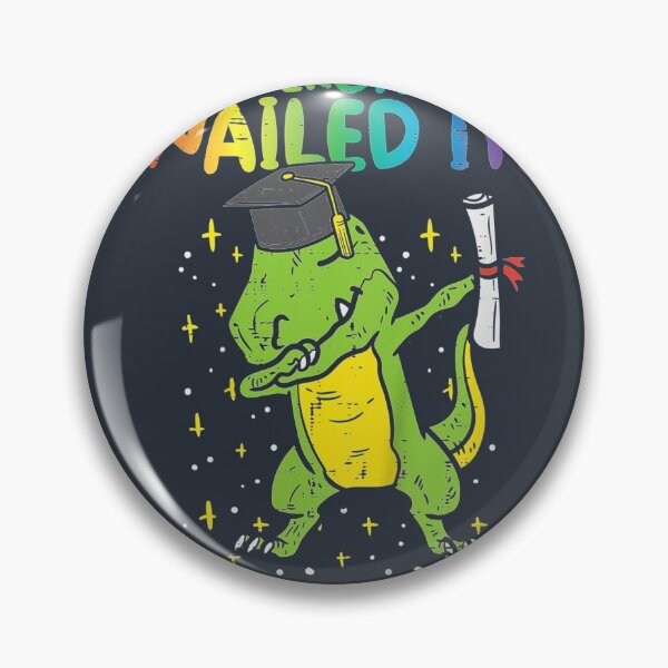 Item preview, Kindergarten Nailed Dinosaur Graduation  designed and sold by BanDicker.