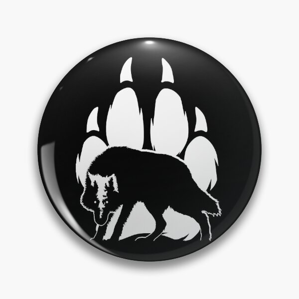 Item preview, Wolf silhouette and paw  designed and sold by ivoreegoin.
