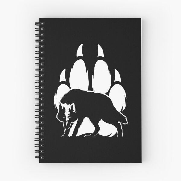 Item preview, Wolf silhouette and paw  designed and sold by ivoreegoin.