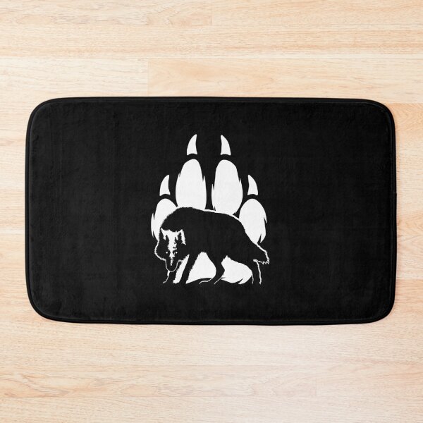 Item preview, Wolf silhouette and paw  designed and sold by ivoreegoin.