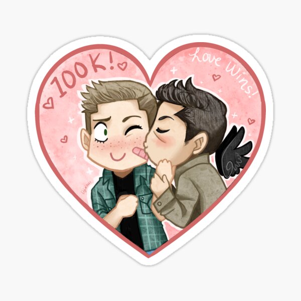 Destiel 100K Sticker