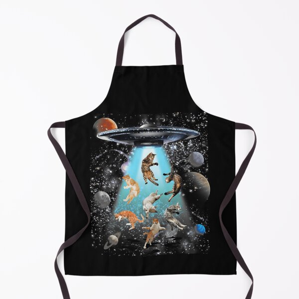 Item preview, Galaxy Cat, Cat UFO, Funny Cat designed and sold by ClareMadelane.