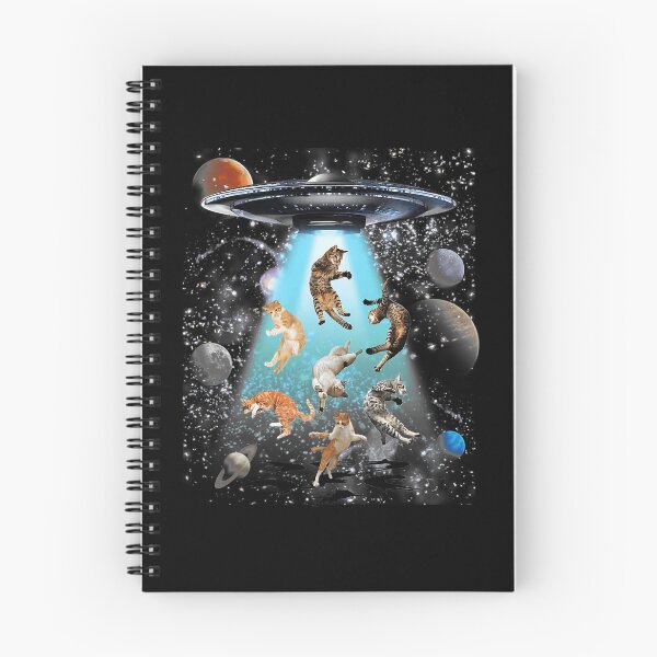 Item preview, Galaxy Cat, Cat UFO, Funny Cat designed and sold by ClareMadelane.