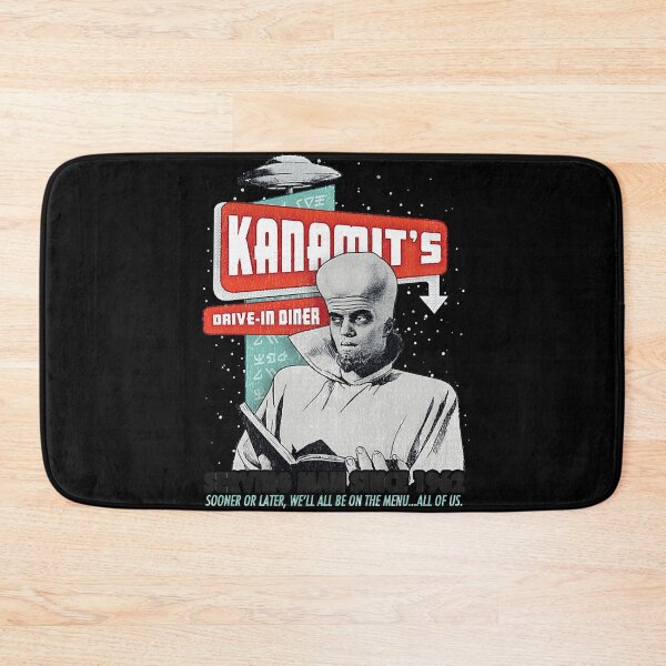 Item preview, The Another Twilight Zone Movie Big eye Science Fiction kanamits diner black designed and sold by TwilightFinal.