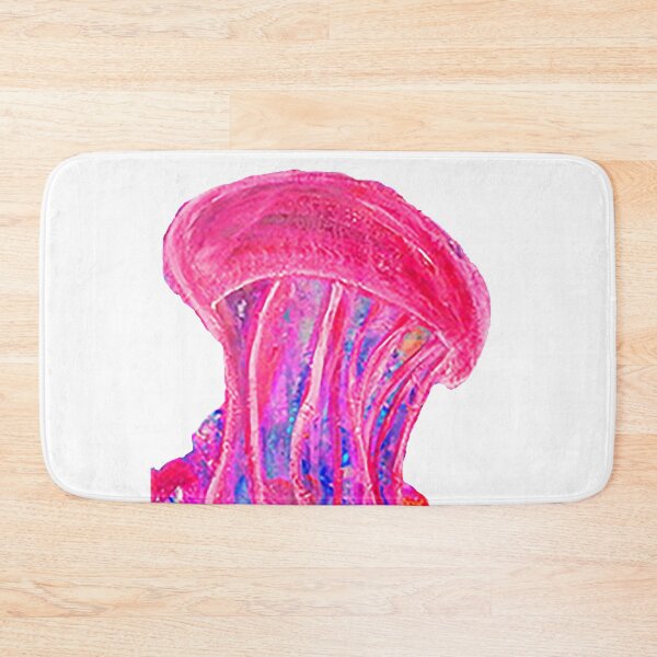 Item preview, Jellyfish acrylic painting, squid, undersea creatures, giant jellyfish, japanese jellyfish,   designed and sold by Nostrathomas66.