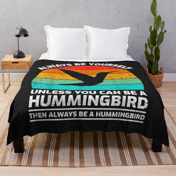Item preview, Retro Always Be Yourself Unless You Can Be A Hummingbird T-Shirt designed and sold by Busan-Benfica.