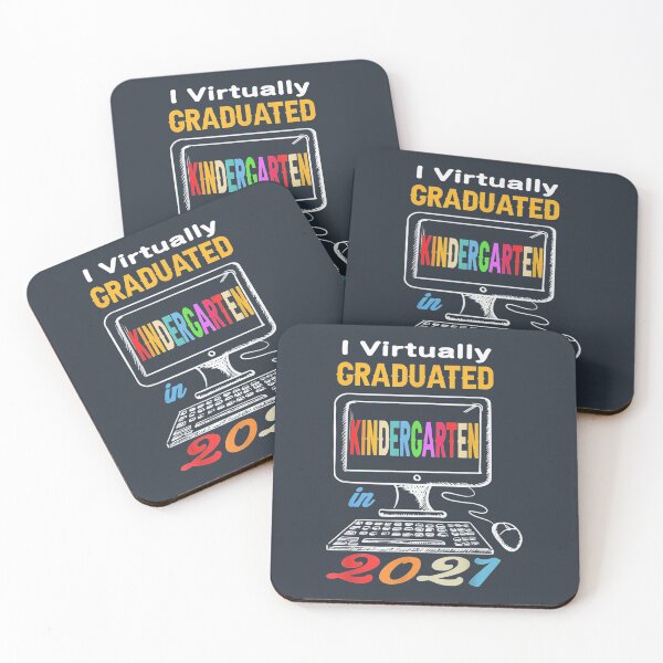 Item preview, Virtually Graduated Kindergarten 2021 graduation designed and sold by BanDicker.