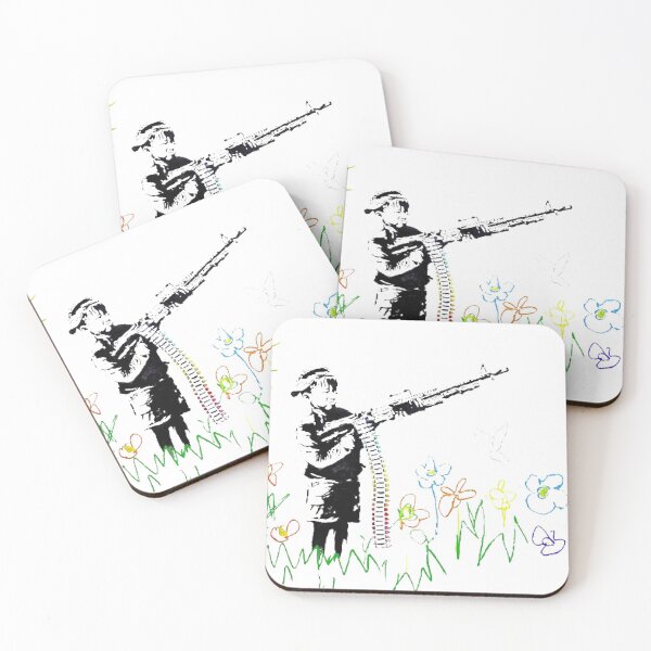 Item preview, Child Soldier – Los Angeles, USA  #21 designed and sold by BanksyArtShop.