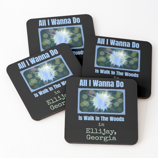 Item preview, All I Wanna Do Is Walk Ellijay Woods designed and sold by artfulnotebook.