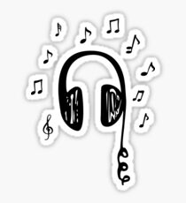 Music Speaks Sticker