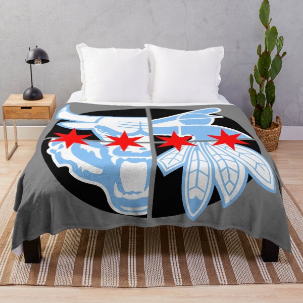 Chicago Southside Stars & Sports Throw Blanket
