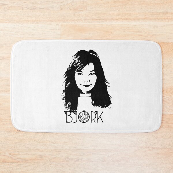 Artikelvorschau, Björk Lächeln b&w entworfen und verkauft von StahlNormaIrene.