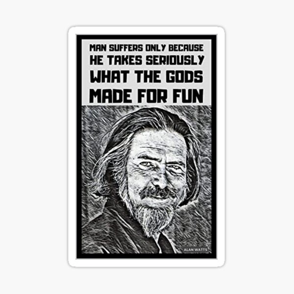 Item preview, Alan Watts designed and sold by ArtWithHearts11.