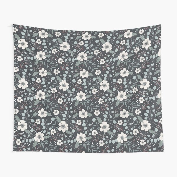 Winter Blooms Tapestry