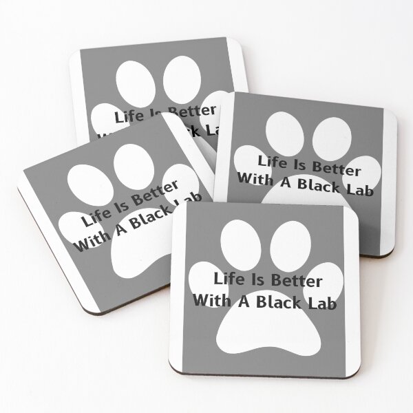 Item preview, life is better with a black lab designed and sold by LittleBirdInk.