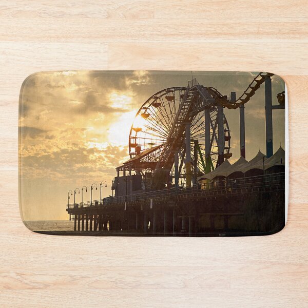 Item preview, Santa Monica Pier California Evening Sunset designed and sold by Piper-Deals.