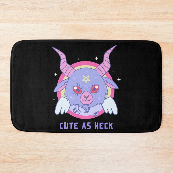 Item preview, Cute as Heck Baby Baphomet Peeking Pentacle Pentagram  designed and sold by AlasAHintStudio.