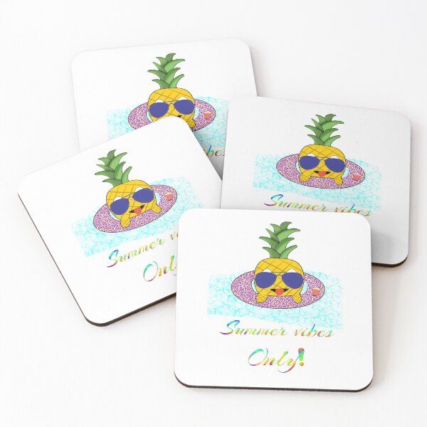 Item preview, Pineapple with sunglasses cheetah print- summer vibes only!  designed and sold by Designs Of all kinds.