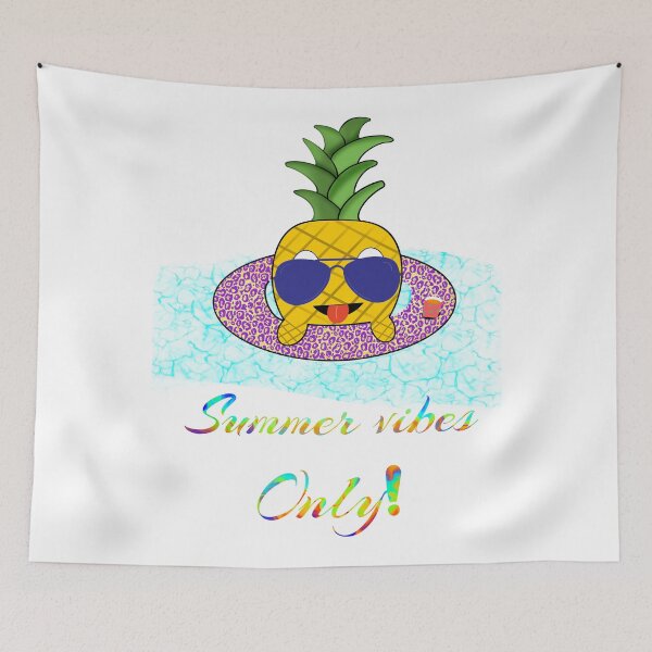 Item preview, Pineapple with sunglasses cheetah print- summer vibes only!  designed and sold by Designs Of all kinds.