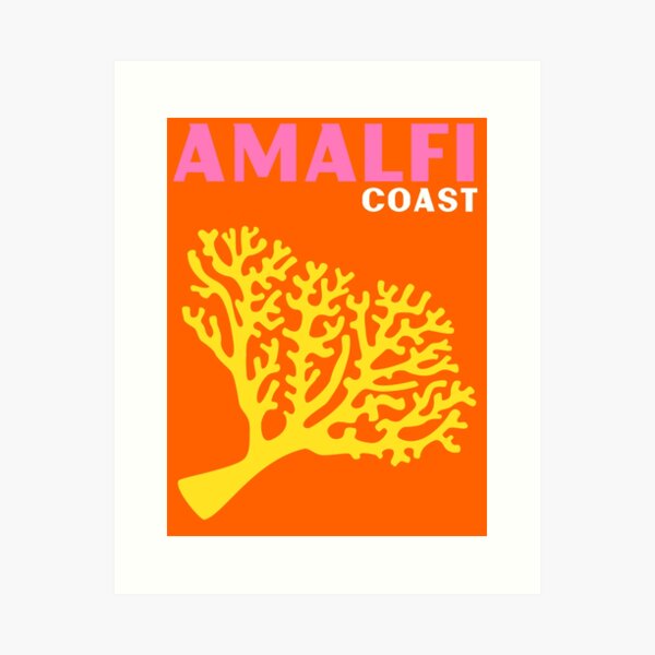 AMALFI COAST Art Print
