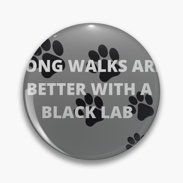 Artikelvorschau, Lange Spaziergänge sind besser mit Black Lab entworfen und verkauft von LittleBirdInk.