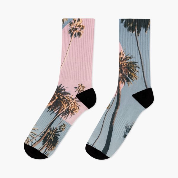 Item preview, 05_Palm trees pink sun designed and sold by ESCAPZ.