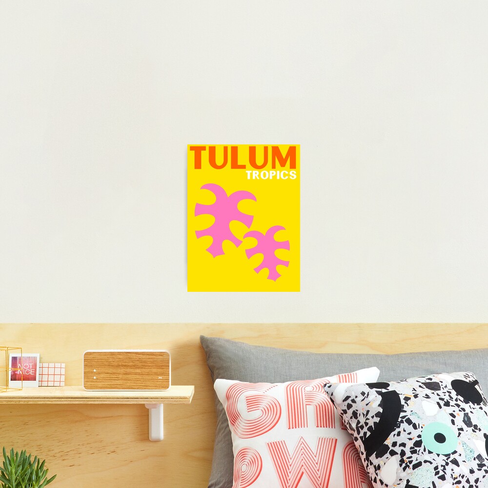 TULUM TROPICS Photographic Print