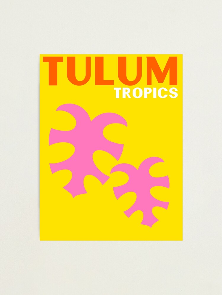 Alternate view of TULUM TROPICS Photographic Print