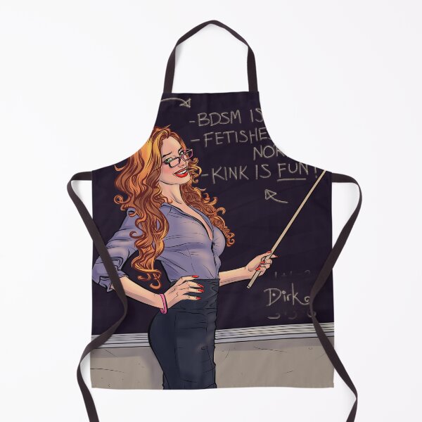 Item preview, "Hot for Teacher" Original BDSM, Kink, and Fetish Positive Illustration by Dirk Hooper designed and sold by DirkHooper.