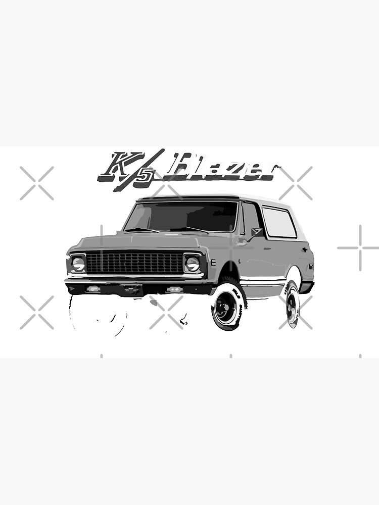 Vintage Chevy K5 Blazer Truck by FromThe8Tees