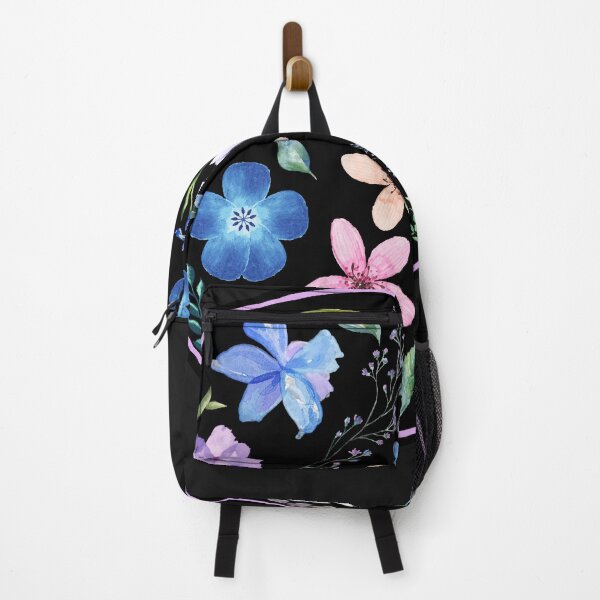 Item preview, Midnight Garden Watercolor Flowers designed and sold by Isyaxem.