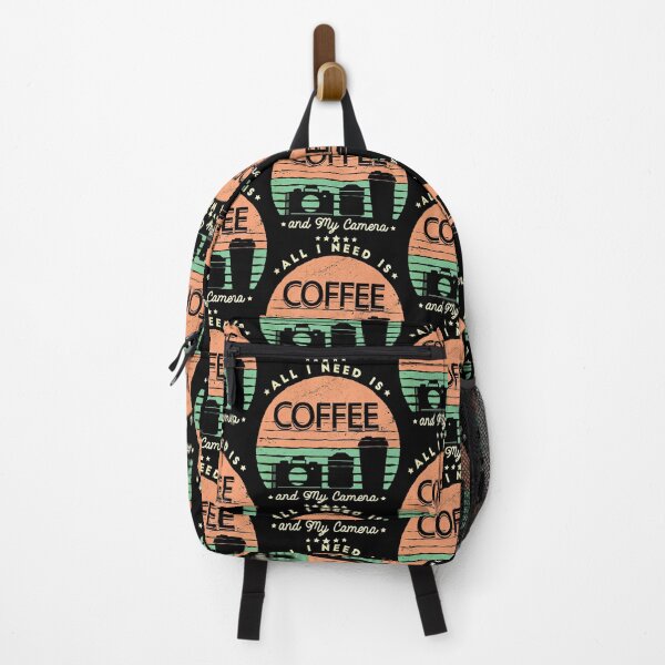 Item preview, All I Need Is Coffee and My Camera Sunset Photography Gift designed and sold by PlusPlayStore.