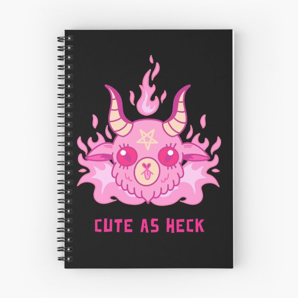Item preview, Cute as Heck Baby Baphomet Staring Fire Pentacle Pentagram  designed and sold by AlasAHintStudio.