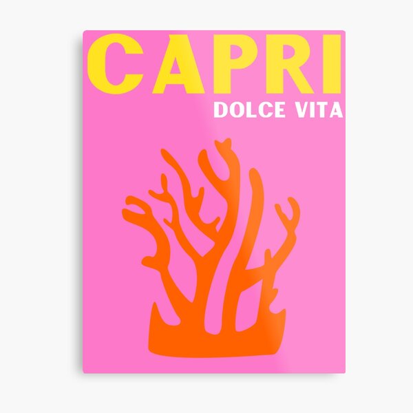 CAPRI Metal Print