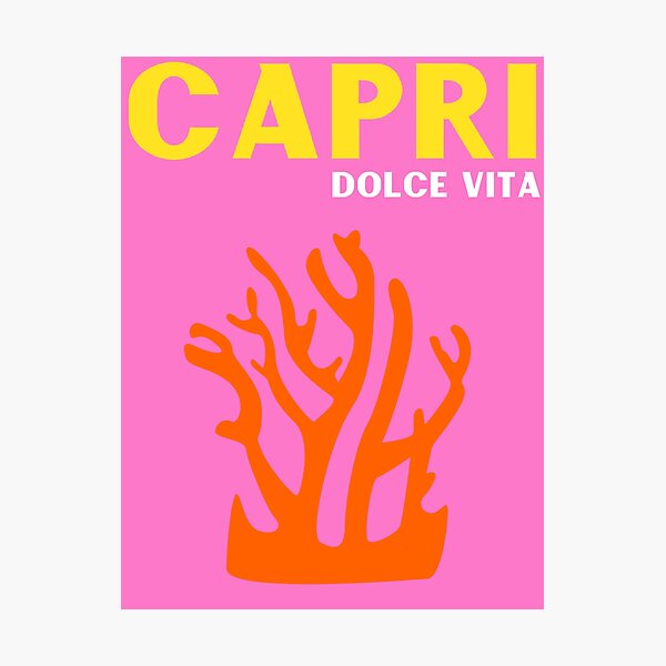 CAPRI Photographic Print