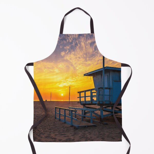 Item preview, Santa Monica Beach California Evening Sunset designed and sold by Piper-Deals.