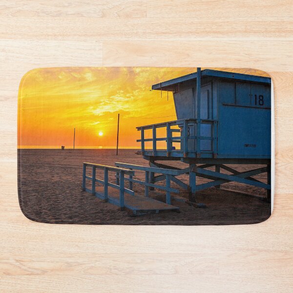 Item preview, Santa Monica Beach California Evening Sunset designed and sold by Piper-Deals.