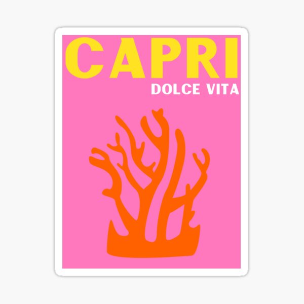 CAPRI Sticker
