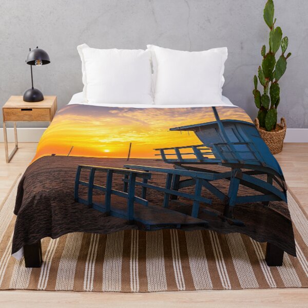 Artikelvorschau, Santa Monica Beach Kalifornien Abend Sonnenuntergang entworfen und verkauft von Piper-Deals.