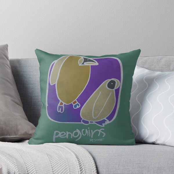 Item preview, Penguin Mommy & Baby By Sofie (Batik Style) designed and sold by BySofie.