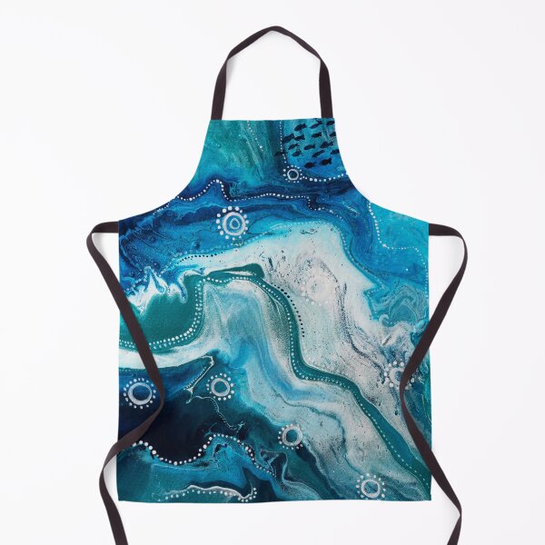 Item preview, saltwater healing scarf design designed and sold by Bobbilockyer.