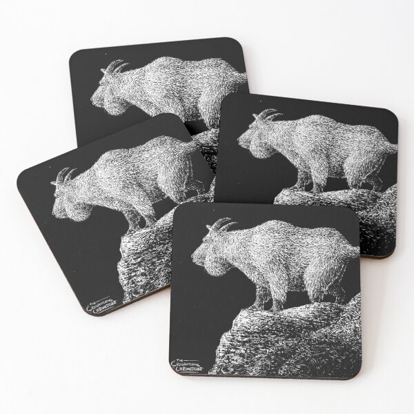 Item preview, Mountain Goat Pondering designed and sold by Crosshatching.